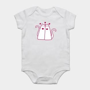 Kitty Friends Baby Bodysuit